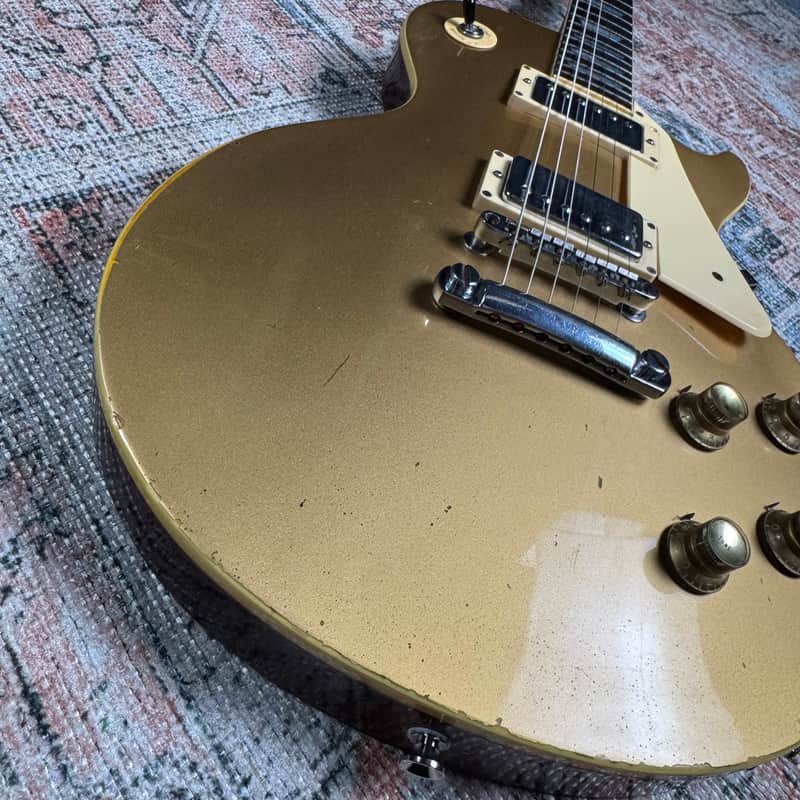 USED Ibanez 2351 Single Cut Electric Guitar w/ Case - Gold Top