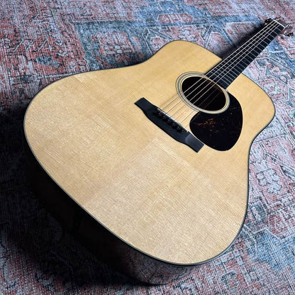 Martin Super D-18 Standard Series Super D-14 Fret Acoustic Guitar w/ Case - Aging Toner
