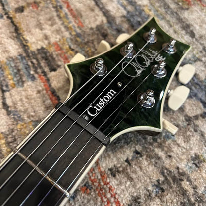 Paul Reed Smith SE Custom 24 Quilt w/Gig Bag - Teal Black