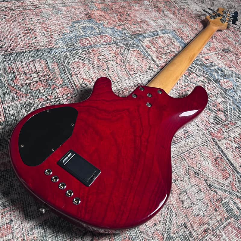 USED Lakland Skyline 55-02 Deluxe - Cherry Sunburst
