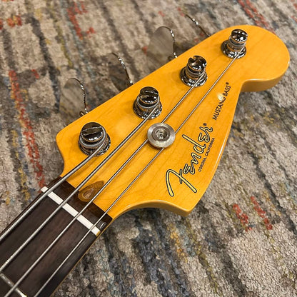 Fender American Professional Classic Mustang Bass - Faded Sherwood Green Metallic