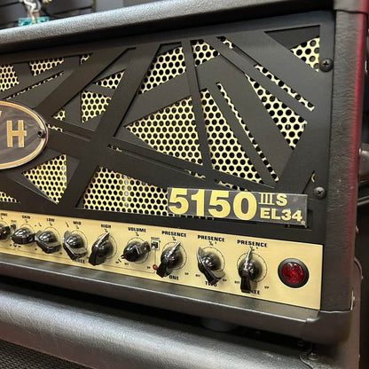 USED EVH 5150 IIIS EL34 3-Channel 50-Watt Head & Cabinet