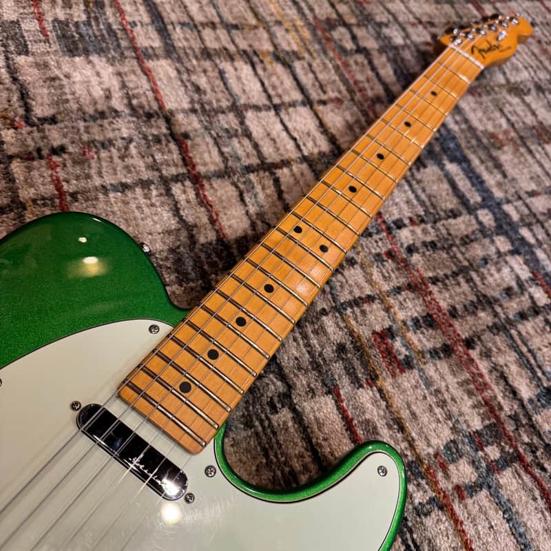 USED Fender Player Plus Telecaster w/Gig Bag - Cosmic Jade