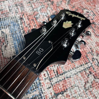 USED Epiphone G-400 Deluxe w/ Case - Vintage Sunburst