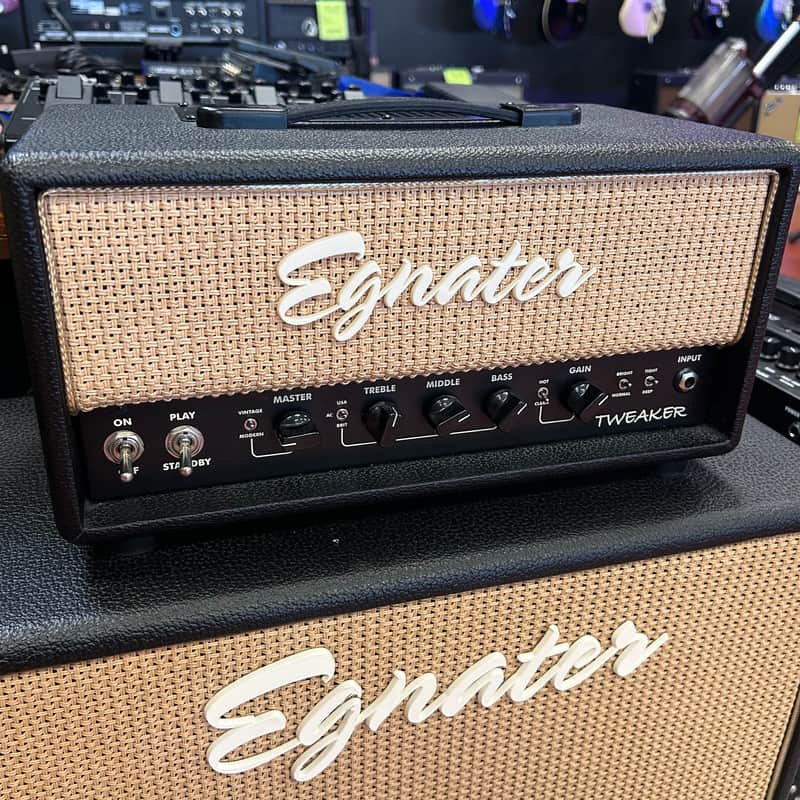 USED Egnater Tweaker 15w Guitar Head & 1x12 Cab - Black/Beige