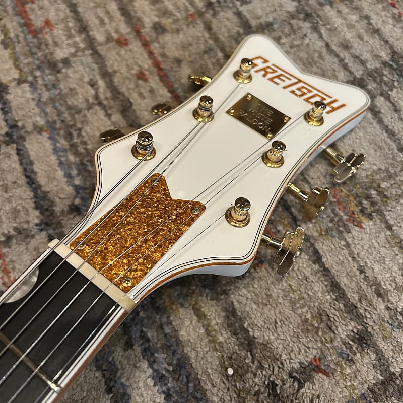 USED 2014 Gretsch G6136T White Falcon Bigsby W/ Case - Gloss White