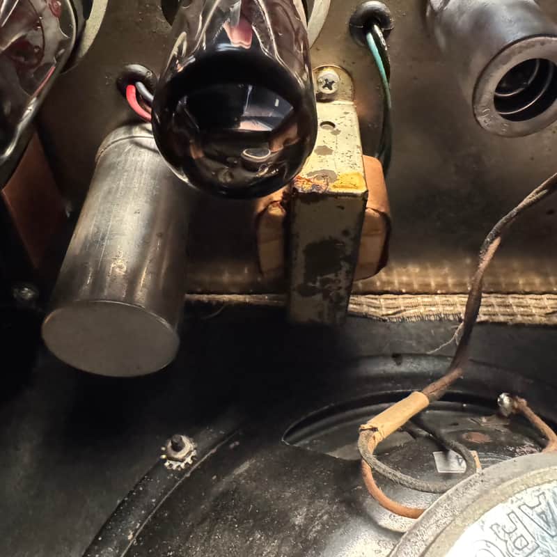 1965 Fender Princeton Reverb Blackface 12-Watt 1x10 Vintage Tube Combo – Early Black Panel