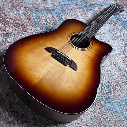 Alvarez Artist Series AD6012CE 12-String w/ LR Baggs StagePro and Element - Shadowburst