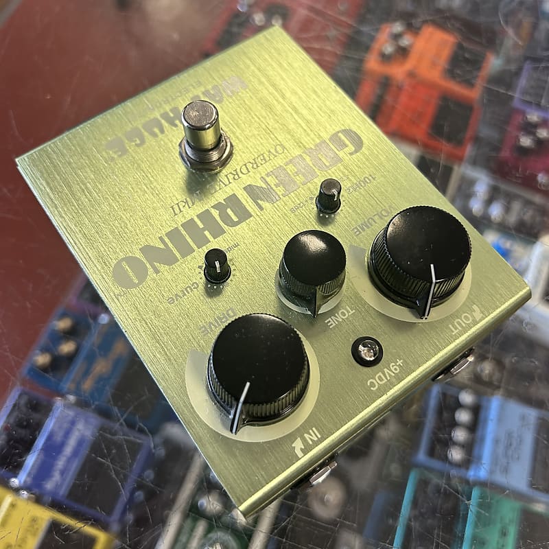 USED Way Huge WHE202 Green Rhino Overdrive w/ Box