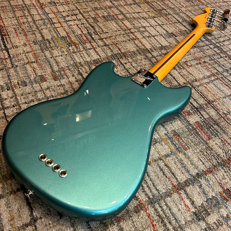 Fender American Professional Classic Mustang Bass - Faded Sherwood Green Metallic