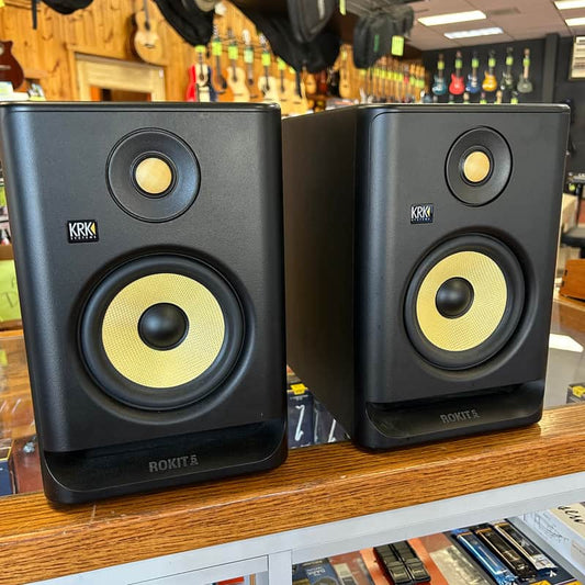 USED KRK RP-5 Rokit Gen 4 5" Studio Monitors (Pair)