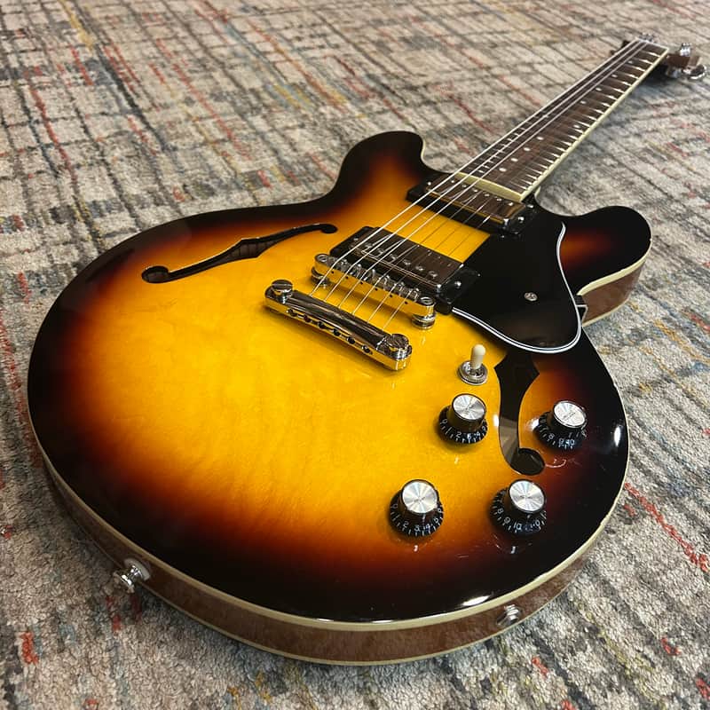 USED Epiphone ES-339 w/Case and Seth Lover Pickups - Vintage Sunburst