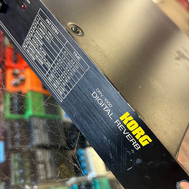 USED Korg DRV-1000 1980s - Black