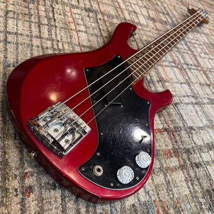 USED Vintage 1982 Gibson Victory Standard Bass - Candy Apple Red