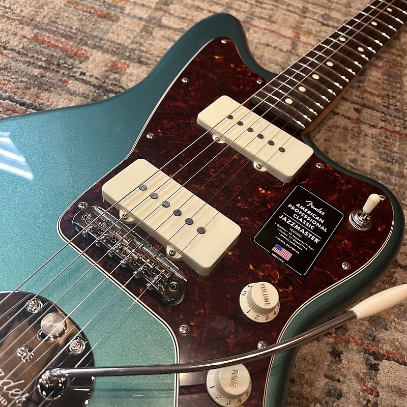 Fender American Professional Classic Jazzmaster - Faded Sherwood Green Metallic