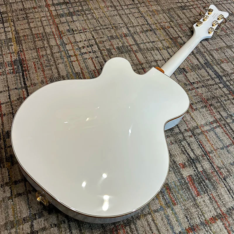 USED 2014 Gretsch G6136T White Falcon Bigsby W/ Case - Gloss White