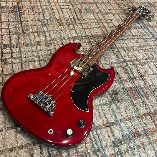 USED Epiphone EB-0 Bass - Cherry
