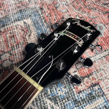 USED Fender Rustler 6-String Resonator Banjo Guitar w/ Case - Sunburst