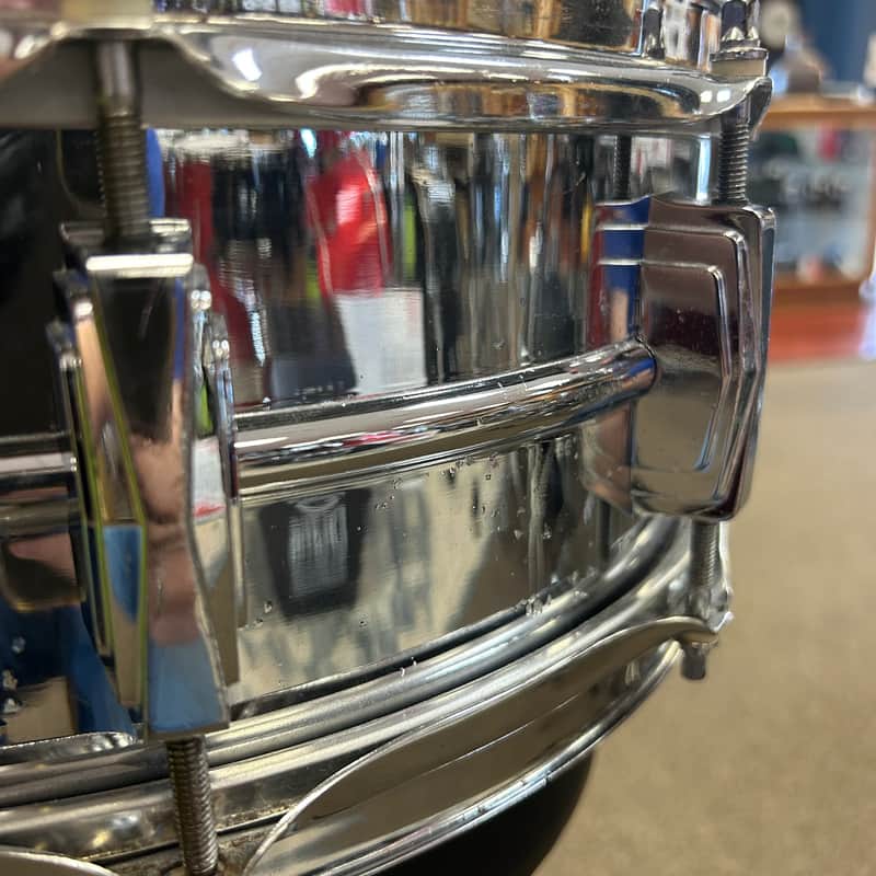 USED 1968 Ludwig No. 400 Supraphonic 5x14" 10-Lug Chrome Over Aluminum Snare Drum