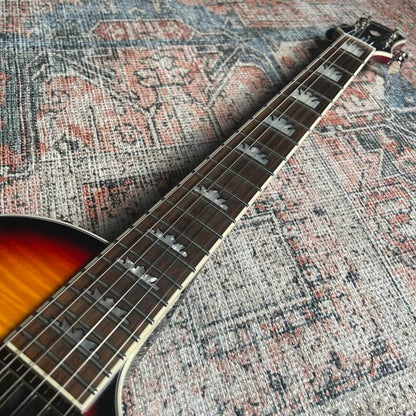 USED Epiphone Nighthawk Custom Reissue W/ Case - Fireburst