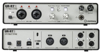 Steinberg UR-RT2 Audio Interface with 2 RND Transformers