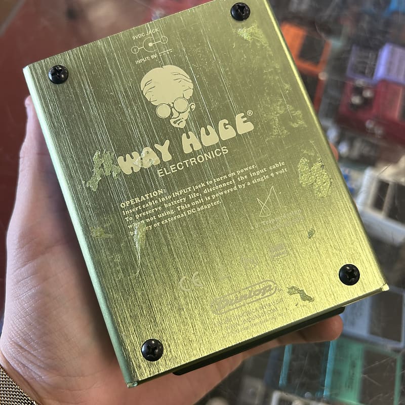 USED Way Huge WHE202 Green Rhino Overdrive w/ Box