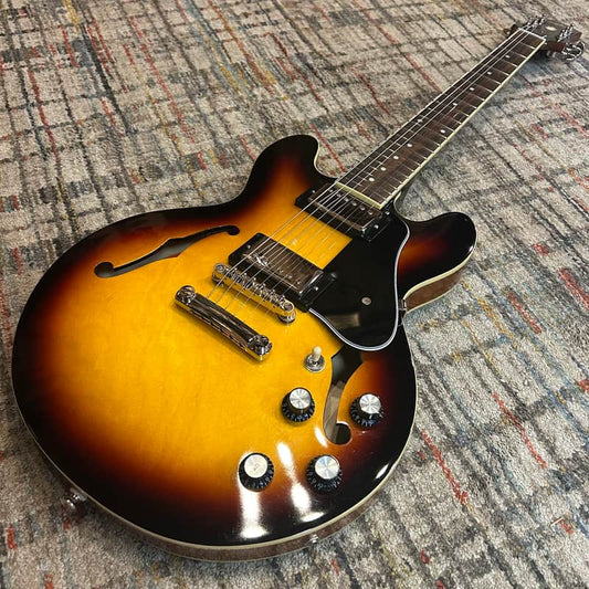USED Epiphone ES-339 w/Case and Seth Lover Pickups - Vintage Sunburst