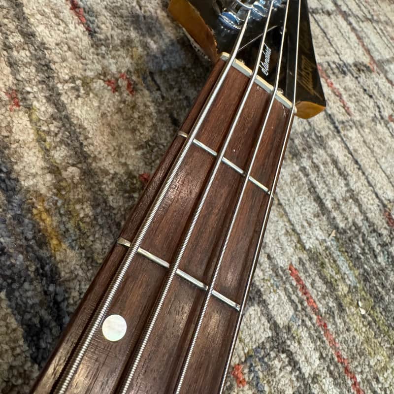 USED Vintage 1982 Gibson Victory Standard Bass - Candy Apple Red