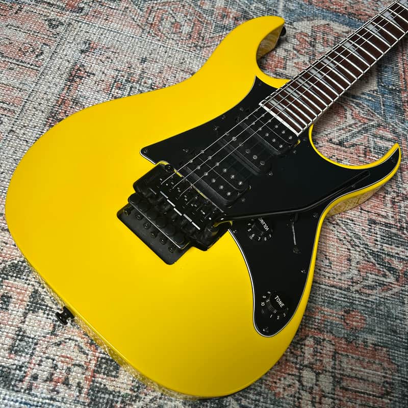 USED Ibanez RG450EXB Standard Electric Guitar - Yellow