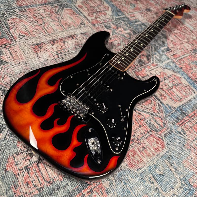 USED Fender 2003 FSR Standard Stratocaster - Hot Rod Flame