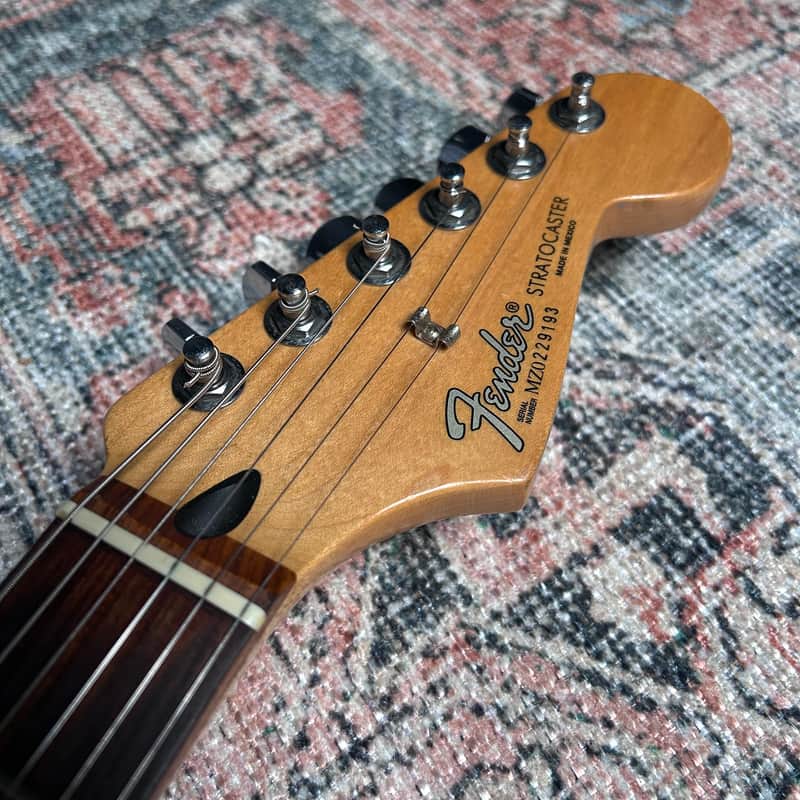 USED 2002 Fender Standard Stratocaster w/ Case - Black