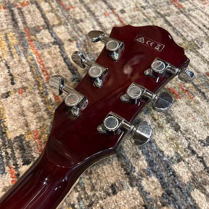 USED Ibanez AS73-TCR Artcore Semi-Hollow w/Case - Transparent Cherry Red