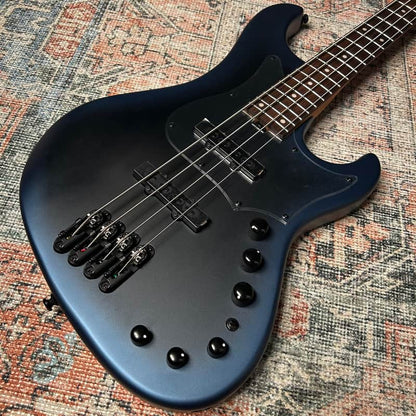 Ibanez Mode MDM1000 4 String Electric Bass w/ Gig Bag - Midnight Arctic Ocean Matte