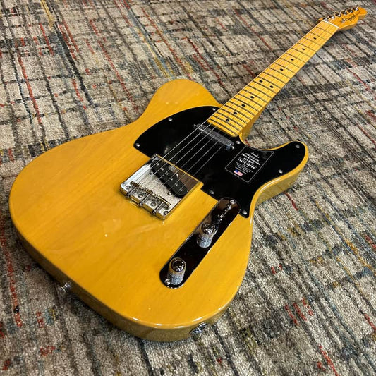 Fender American Professional Classic Telecaster w/Gig Bag - Butterscotch Blonde