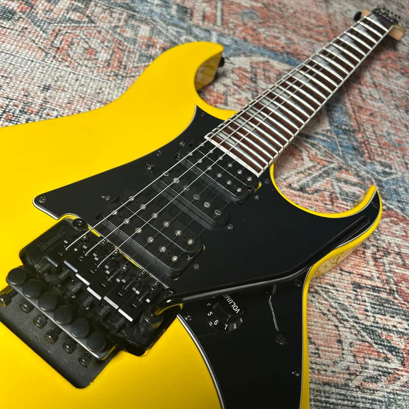 USED Ibanez RG450EXB Standard Electric Guitar - Yellow