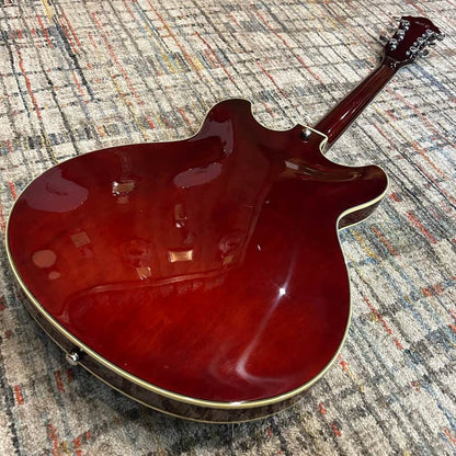 USED Ibanez AS73-TCR Artcore Semi-Hollow w/Case - Transparent Cherry Red