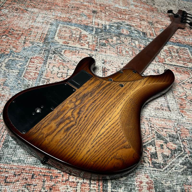 Ibanez Mode MDM1305 5 String Electric Bass w/ Gig Bag - Natural Stained Amber Burst