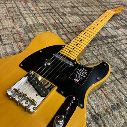 Fender American Professional Classic Telecaster w/Gig Bag - Butterscotch Blonde