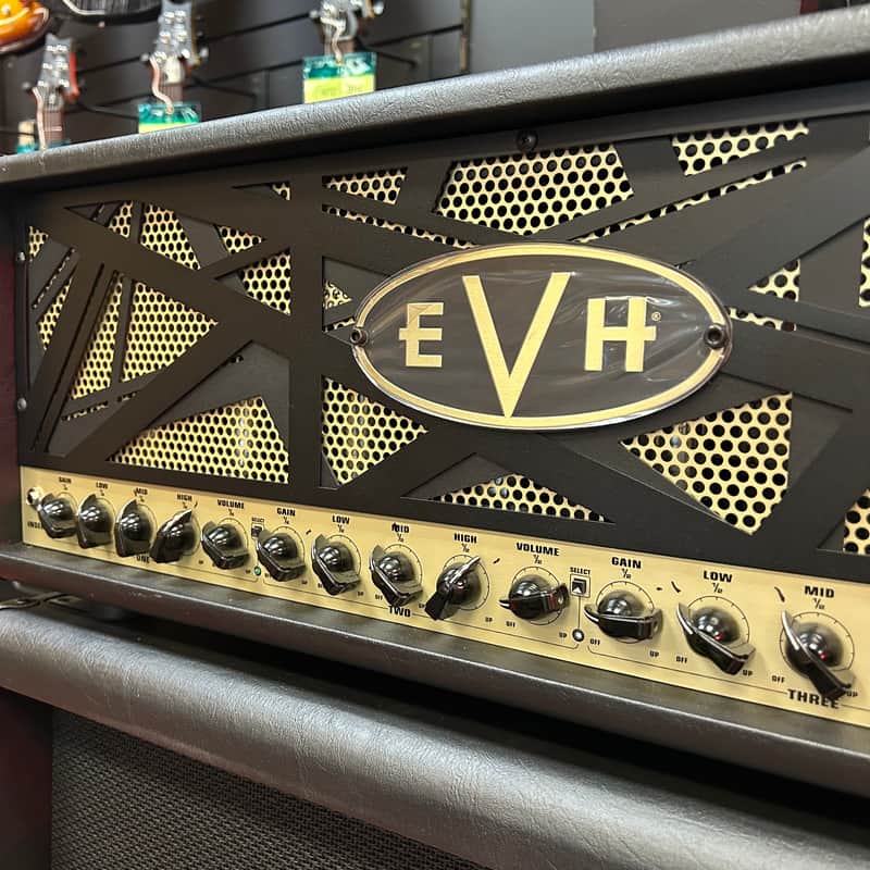USED EVH 5150 IIIS EL34 3-Channel 50-Watt Head & Cabinet