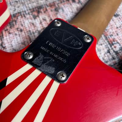 USED EVH Striped Series Frankie W/ Case - Relic