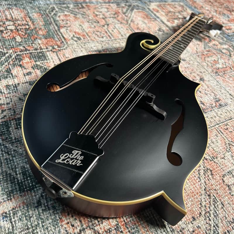The Loar LM-549-BKM F-Style Mandolin - Matte Black