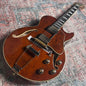 Ibanez Artcore Expressionist AG95MG Mango Top Semi-hollow Electric Guitar - Dark Amber