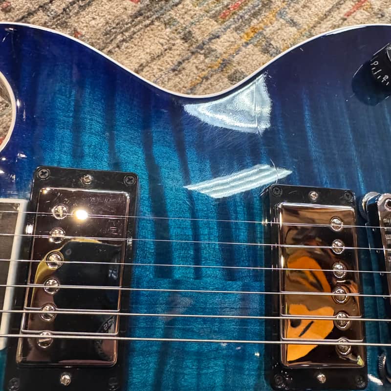 USED Gibson Les Paul Modern Figured w/ Case - Cobalt Burst