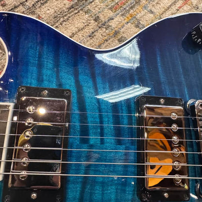 USED Gibson Les Paul Modern Figured w/ Case - Cobalt Burst