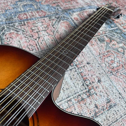 Alvarez Artist Series AD6012CE 12-String w/ LR Baggs StagePro and Element - Shadowburst