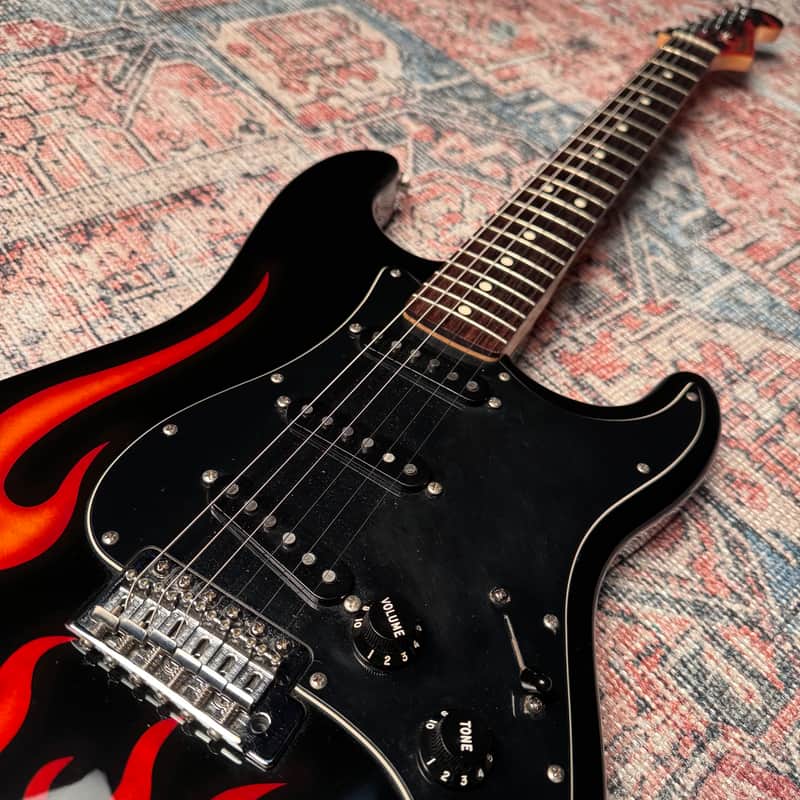 USED Fender 2003 FSR Standard Stratocaster - Hot Rod Flame