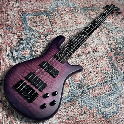 USED Spector NS Pulse II 5 Ultra Violet Matte w/ Gigbag