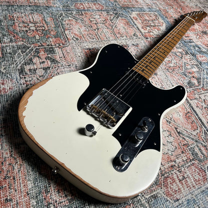Fender John Osborne Signature Telecaster w/ Case - Olympic White Road Worn