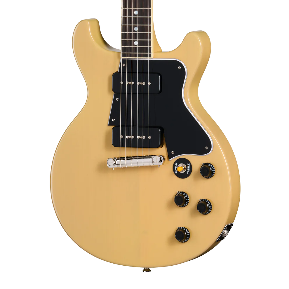 Epiphone Inspired by Gibson Custom 1960 Les Paul Special Double Cut Reissue w/ Case - TV Yellow