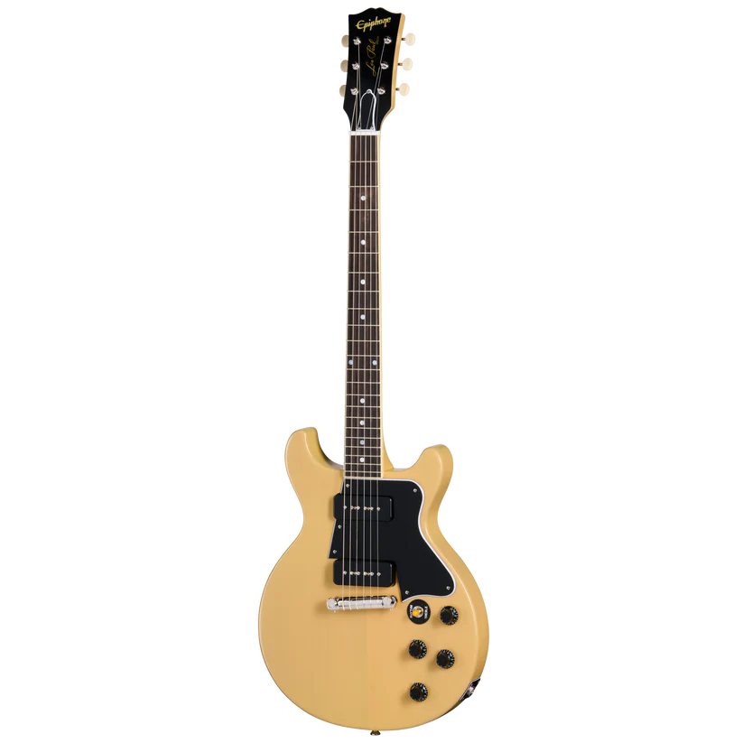Epiphone Inspired by Gibson Custom 1960 Les Paul Special Double Cut Reissue w/ Case - TV Yellow